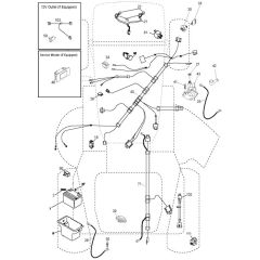 McCulloch M200-117T - 96041033900 - 2013-06 - Electrical Parts Diagram