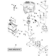 McCulloch M200-117T - 96041033900 - 2013-06 - Engine Parts Diagram