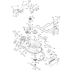 McCulloch M200-117T - 96041033900 - 2013-06 - Mower Deck - Cutting Deck Parts Diagram