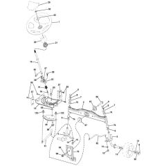 McCulloch M200-117T - 96041033900 - 2013-06 - Steering Parts Diagram