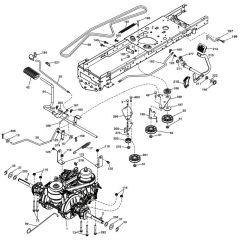 McCulloch M200-117T - 96041033902 - 2015-12 - Drive Parts Diagram