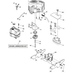 McCulloch M200-117T - 96041033902 - 2015-12 - Engine Parts Diagram