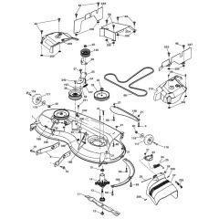 McCulloch M200-117T - 96041033902 - 2015-12 - Mower Deck - Cutting Deck Parts Diagram