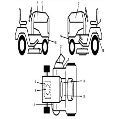 McCulloch M200-117T - 96041035700 - 2013-06 - Decals Parts Diagram