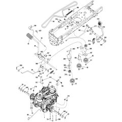 McCulloch M200-117T - 96041035700 - 2013-06 - Drive Parts Diagram