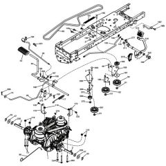McCulloch M200-117T - 96041039200 - 2016-03 - Drive Parts Diagram