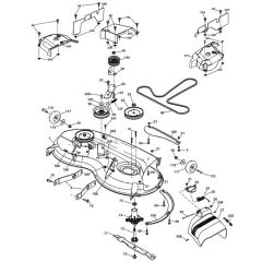 McCulloch M200-117T - 96041039200 - 2016-03 - Mower Deck - Cutting Deck Parts Diagram