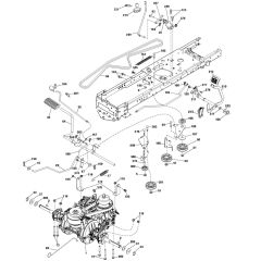 McCulloch M20-42T - 290820 - 2013-01 - Drive Parts Diagram