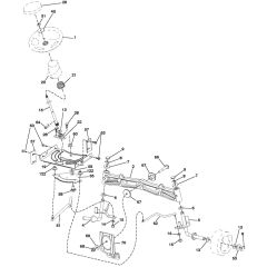 McCulloch M20-42T - 290820 - 2013-01 - Steering Parts Diagram