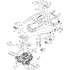 McCulloch M20-42T - 96042014500 - 2012-11 - Drive Parts Diagram