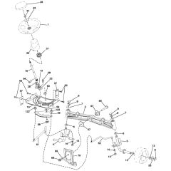 McCulloch M20-42T - 96042014500 - 2012-11 - Steering Parts Diagram