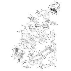 McCulloch M220107TC - 96051007000 - 2012-11 - Chassis & Enclosures Parts Diagram