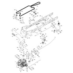 McCulloch M220107TC - 96051007000 - 2012-11 - Drive Parts Diagram