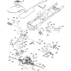 McCulloch M22042H - 96041018001 - 2011-04 - Drive Parts Diagram