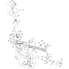 McCulloch M22042H - 96041018001 - 2011-04 - Steering Parts Diagram