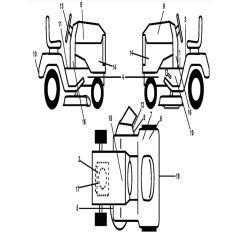 McCulloch M22042H - 96041023501 - 2012-06 - Decals Parts Diagram