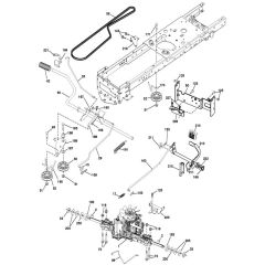 McCulloch M22042H - 96041023501 - 2012-06 - Drive Parts Diagram