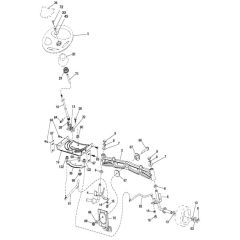 McCulloch M22042H - 96041023501 - 2012-06 - Steering Parts Diagram