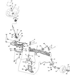 McCulloch M24-54T - 290840 - 2013-02 - Steering Parts Diagram