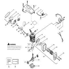 McCulloch M3414 - 2008-06 - Engine Parts Diagram