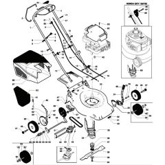 McCulloch M4046 SD - 2007-06 - Product Complete Parts Diagram
