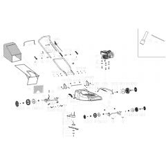 Cobra M40B - Lawn Mower July 2016 Revised June 2020 Main Diagram