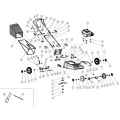 Cobra M40C - Lawn Mower July 2016 Revised June 2020 Main Diagram