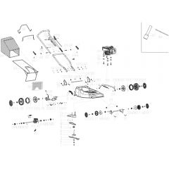 Cobra M40SPB - Lawn Mower July 2016 Revised June 2020 Main Diagram