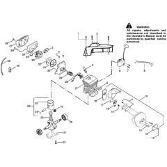 McCulloch M4620 - 2012-02 - Engine Parts Diagram