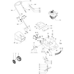 McCulloch M46-125 CLASSIC+ - 96768290100 - 2018-01 - Product Complete Parts Diagram