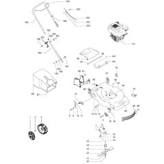 McCulloch M46-125 Classic+ - 96768290101 - 2019-03 - Product Complete Parts Diagram