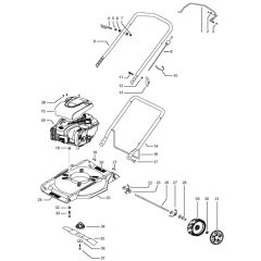 McCulloch M46-125 M - 96718840102 - 2016-11 - Product Complete Parts Diagram
