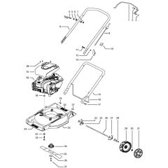 McCulloch M46-125 M - 96718840103 - 2019-02 - Product Complete Parts Diagram