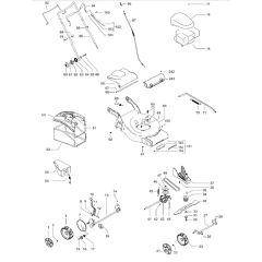 McCulloch M46-125 R - 96762170100 - 2016-03 - Product Complete Parts Diagram
