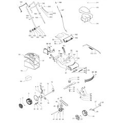 McCulloch M46-125 R - 96762170102 - 2018-01 - Product Complete Parts Diagram