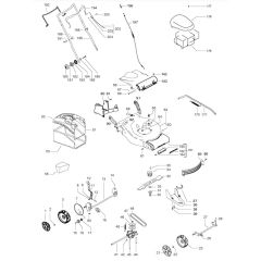 McCulloch M46-125 R - 96762170103 - 2019-03 - Product Complete Parts Diagram