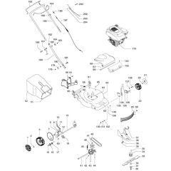 McCulloch M46-125 R CLASSIC+ - 96764020100 - 2017-01 - Product Complete Parts Diagram