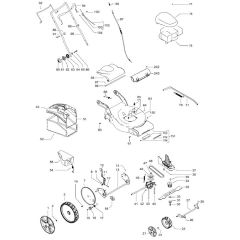McCulloch M46-125 WR - 96724010105 - 2016-03 - Product Complete Parts Diagram