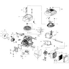 McCulloch M46-140 AWRX - 2015-06 - Engine Parts Diagram