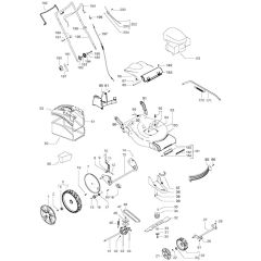 McCulloch M46-160 WRPV - 96768310101 - 2019-03 - Product Complete Parts Diagram