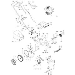 McCulloch M51-150 WR Classic - 2017-02 - Product Complete Parts Diagram