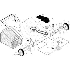 McCulloch M51-150WF - 96141031100 - 2015-12 - Drive Parts Diagram