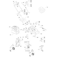 McCulloch M51-160 CD - 966835601 - 2008-04 - Product Complete Parts Diagram