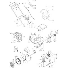 McCulloch M51-550 CMDW - 2010-10 - Product Complete Parts Diagram