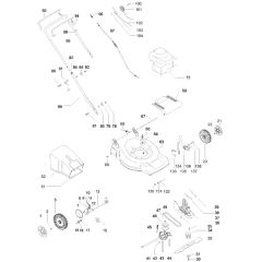 McCulloch M51-675 CD - 966841501 - 2008-04 - Product Complete Parts Diagram