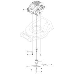 McCulloch M53-150AP 4X4 - 96121003502 - 2018-09 - Engine Parts Diagram