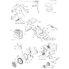 McCulloch M53-160 AWRPX - 96717230103 - 2013-01 - Product Complete Parts Diagram