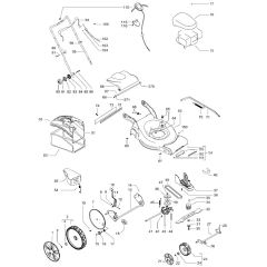 McCulloch M53-190AWRPX - 96717220106 - 2016-05 - Product Complete Parts Diagram