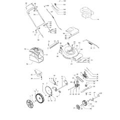 McCulloch M53-675 CMDW-R - 966653901 - 2011-01 - Product Complete Parts Diagram