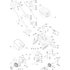 McCulloch M53-875 CD Alu - 96653210100 - 2010-02 - Product Complete Parts Diagram